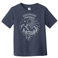 Colorado Tranquil Mountains Toddler T-Shirt