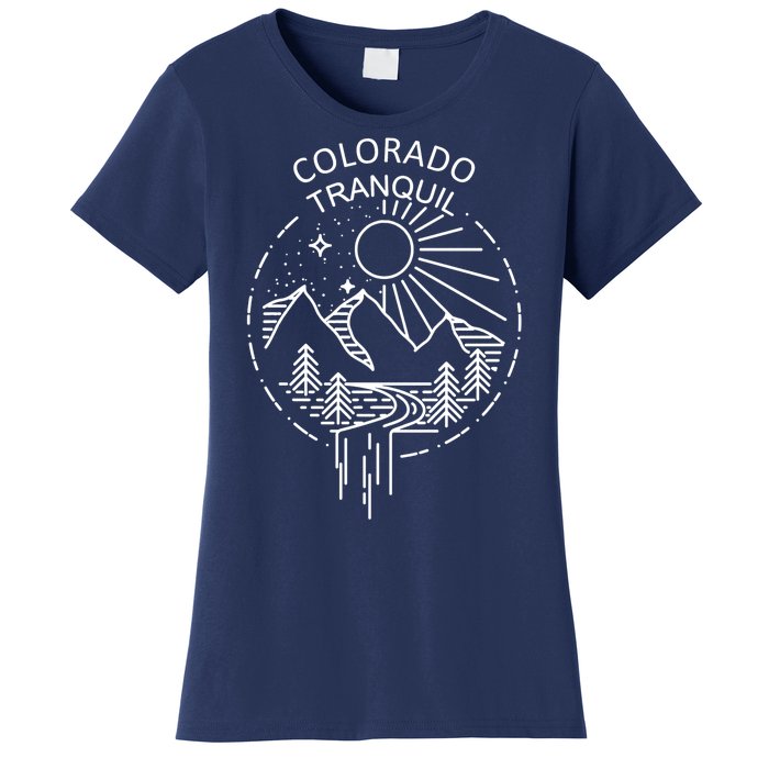 Colorado Tranquil Mountains Women's T-Shirt