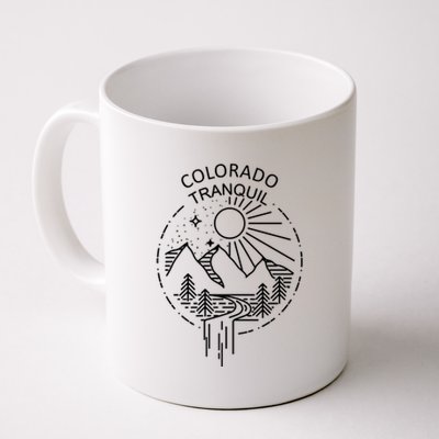 Colorado Tranquil Mountains Coffee Mug