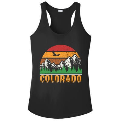 Colorado Vintage Logo Ladies PosiCharge Competitor Racerback Tank
