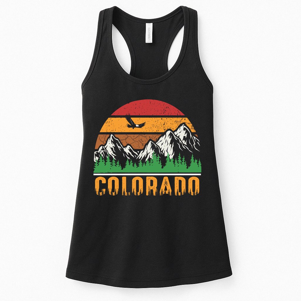 Colorado Vintage Logo Womens Tank Top