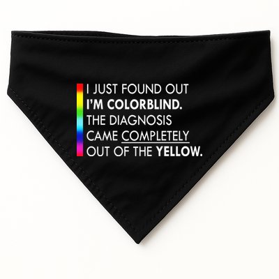 Colorblind Gay Pride LGBT USA-Made Doggie Bandana