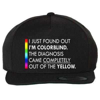 Colorblind Gay Pride LGBT Wool Snapback Cap