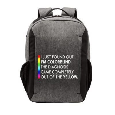 Colorblind Gay Pride LGBT Vector Backpack