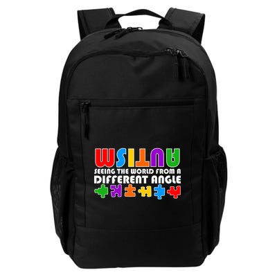 Colorful - Autism Awareness - Seeing The World From A Different Angle Backpack