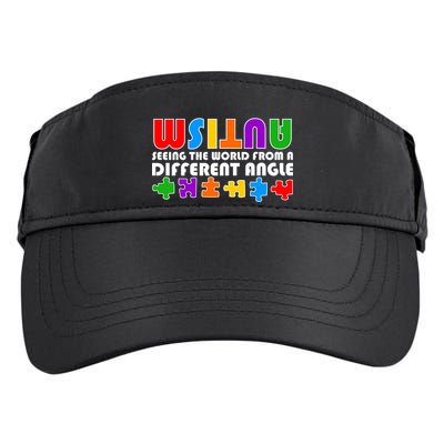 Colorful - Autism Awareness - Seeing The World From A Different Angle Adult Drive Performance Visor