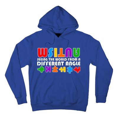 Colorful - Autism Awareness - Seeing The World From A Different Angle Hoodie