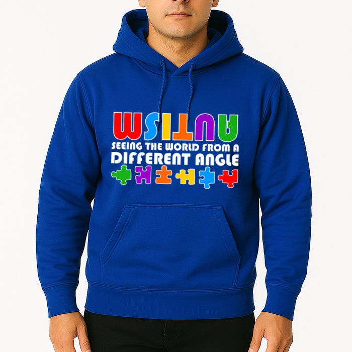 Colorful - Autism Awareness - Seeing The World From A Different Angle Hoodie
