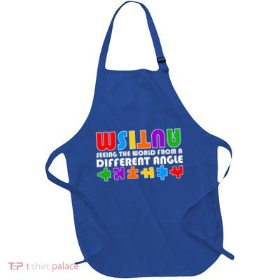 Colorful - Autism Awareness - Seeing The World From A Different Angle Apron