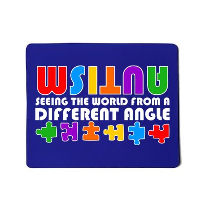 Colorful - Autism Awareness - Seeing The World From A Different Angle Mousepad