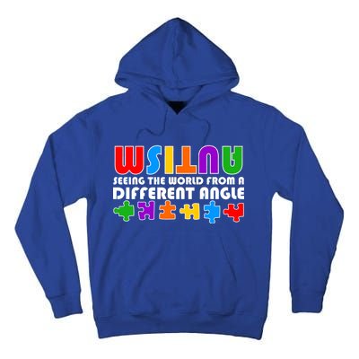 Colorful - Autism Awareness - Seeing The World From A Different Angle Tall Hoodie