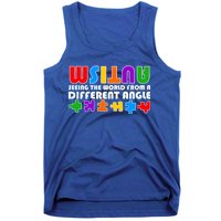 Colorful - Autism Awareness - Seeing The World From A Different Angle Tank Top