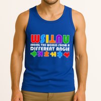 Colorful - Autism Awareness - Seeing The World From A Different Angle Tank Top