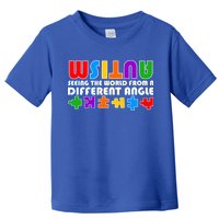 Colorful - Autism Awareness - Seeing The World From A Different Angle Toddler T-Shirt