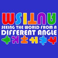 Colorful - Autism Awareness - Seeing The World From A Different Angle Toddler T-Shirt