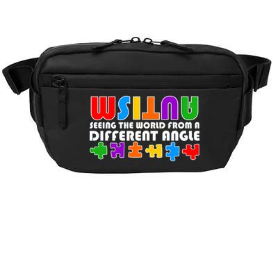 Colorful - Autism Awareness - Seeing The World From A Different Angle Crossbody Pack