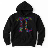 Colorful 3.14 Pi Day Mash-Up Hoodie