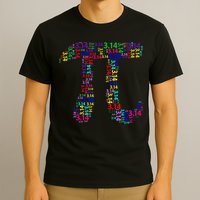 Colorful 3.14 Pi Day Mash-Up T-Shirt