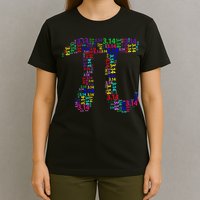 Colorful 3.14 Pi Day Mash-Up T-Shirt