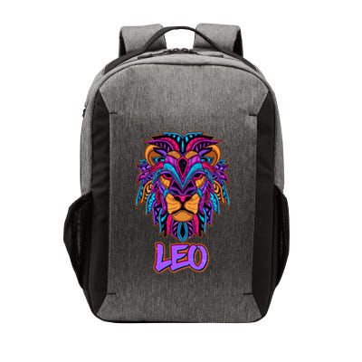 Colorful Abstract Lion Leo Zodiac Vector Backpack