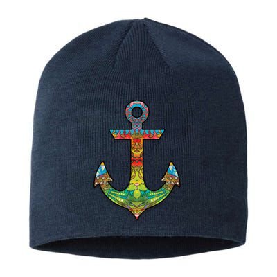 Colorful Anchor Sustainable Beanie