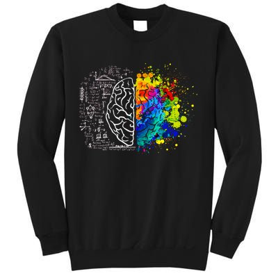 Colorful Art and Science Of The Brain Sweatshirt