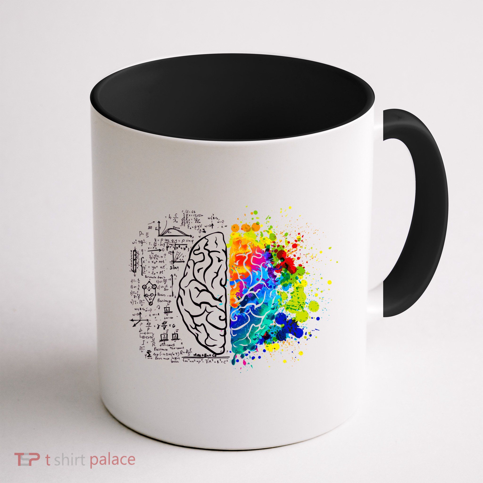 Colorful Art and Science Of The Brain Mug