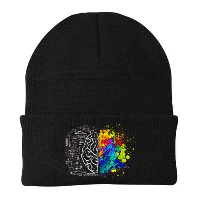 Colorful Art and Science Of The Brain Beanie