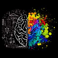Colorful Art and Science Of The Brain 16 in Basic Backpack
