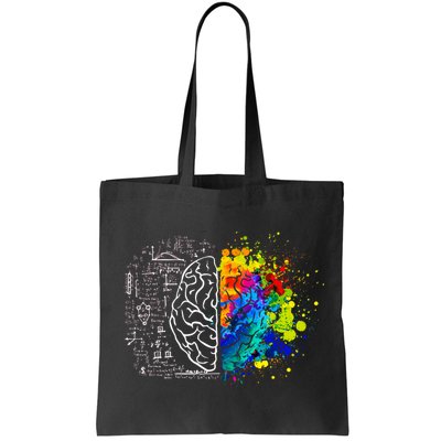 Colorful Art and Science Of The Brain Bag