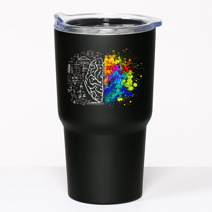 Colorful Art and Science Of The Brain Tumbler