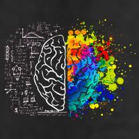 Colorful Art and Science Of The Brain Trucker Hat
