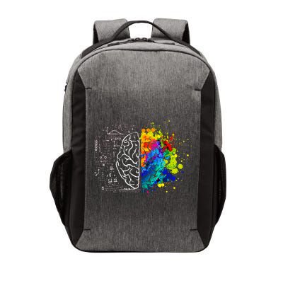 Colorful Art and Science Of The Brain Vector Backpack