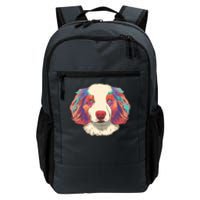 Colorful Australian Shepherd Daily Commute Backpack