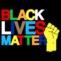 Colorful Black Lives Matter Fist African Style Impact Tech Backpack