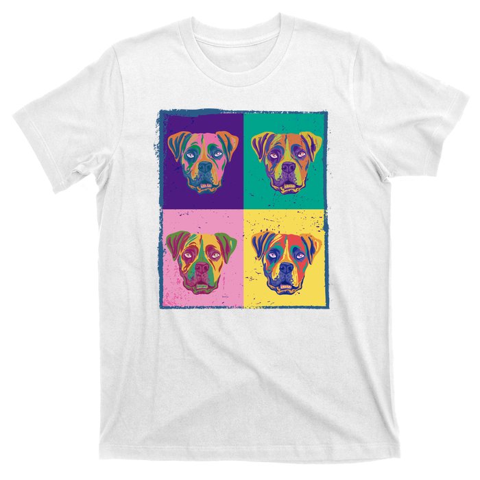 Colorful Boxer Dogs T-Shirt