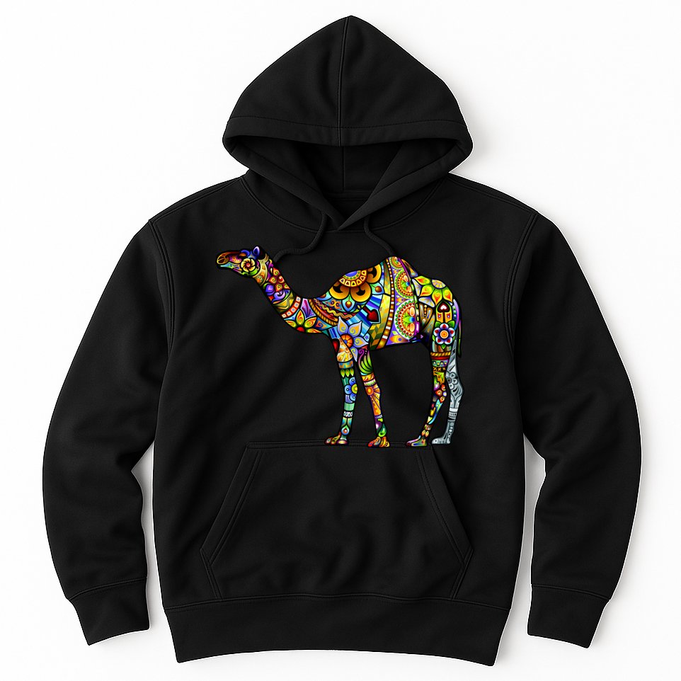 Colorful Camel Hoodie