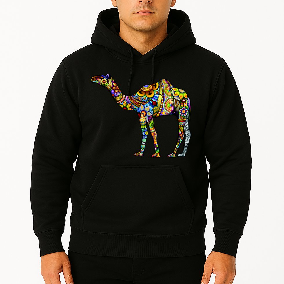 Colorful Camel Hoodie