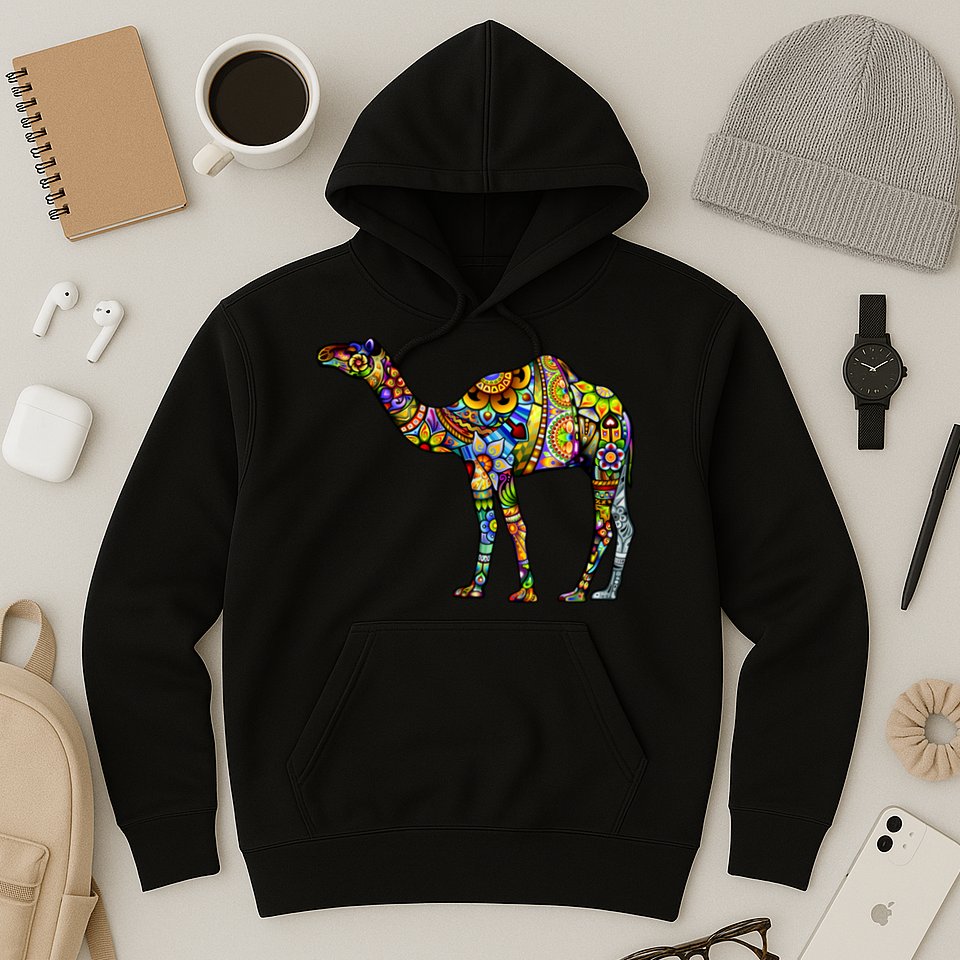 Colorful Camel Hoodie