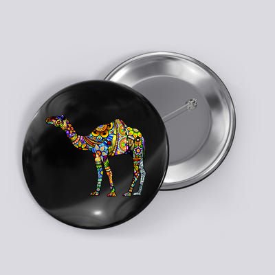 Colorful Camel Button