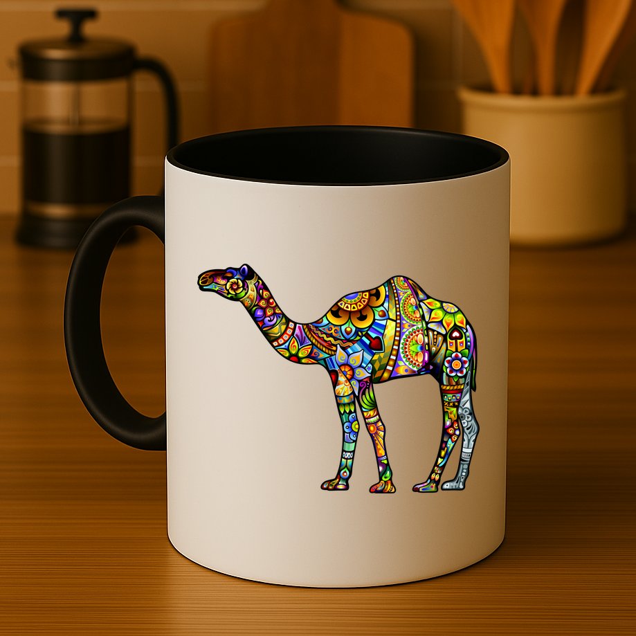Colorful Camel Mug