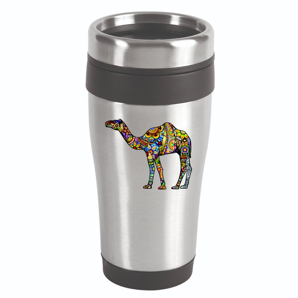 Colorful Camel 16oz Travel Tumbler