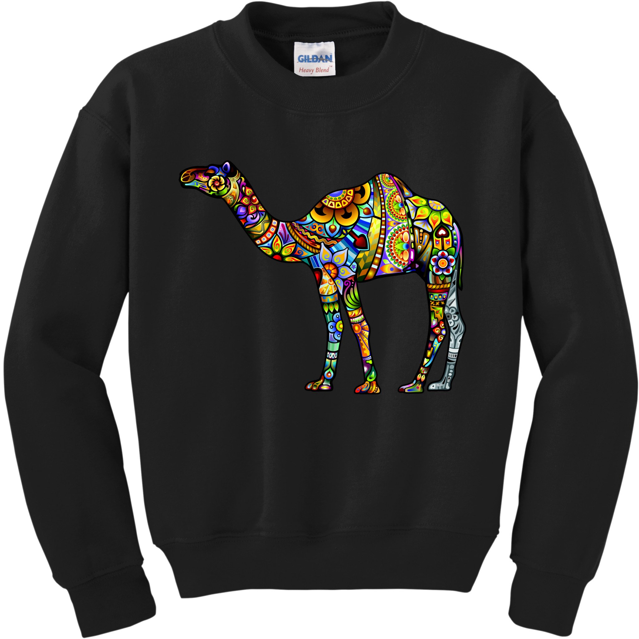 Colorful Camel Kids Sweatshirt