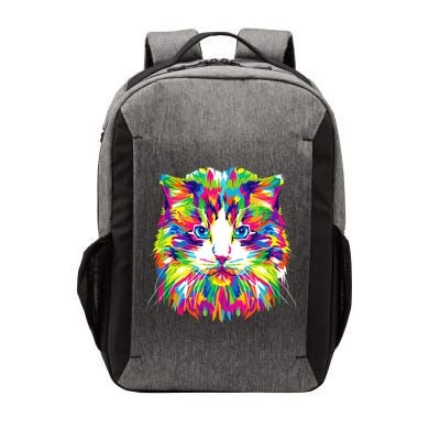 Colorful Cat Pattern Vector Backpack