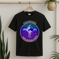 Colorful Colorado Mountain State Logo T-Shirt