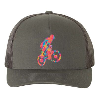 Colorful Cyclist Yupoong Adult 5-Panel Trucker Hat