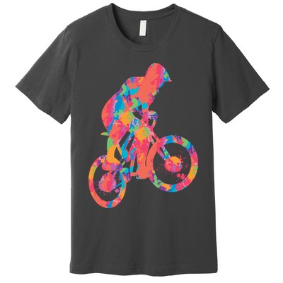 Colorful Cyclist Premium T-Shirt
