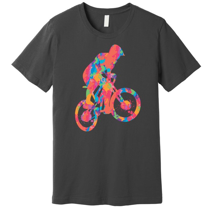 Colorful Cyclist Premium T-Shirt