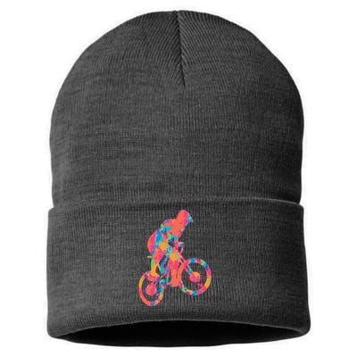 Colorful Cyclist Sustainable Knit Beanie