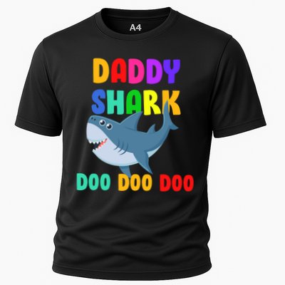 Colorful Daddy Shark Doo Doo Doo Performance Shirt